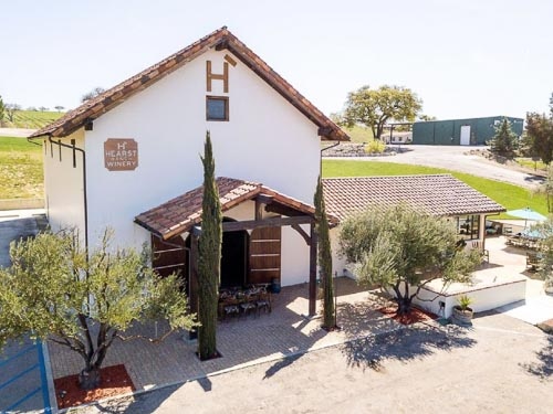 Hearst Ranch Winery Tasting Room.