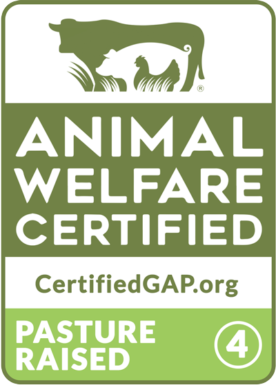 Animal Welfare Certified, Pasture Raised Step 4